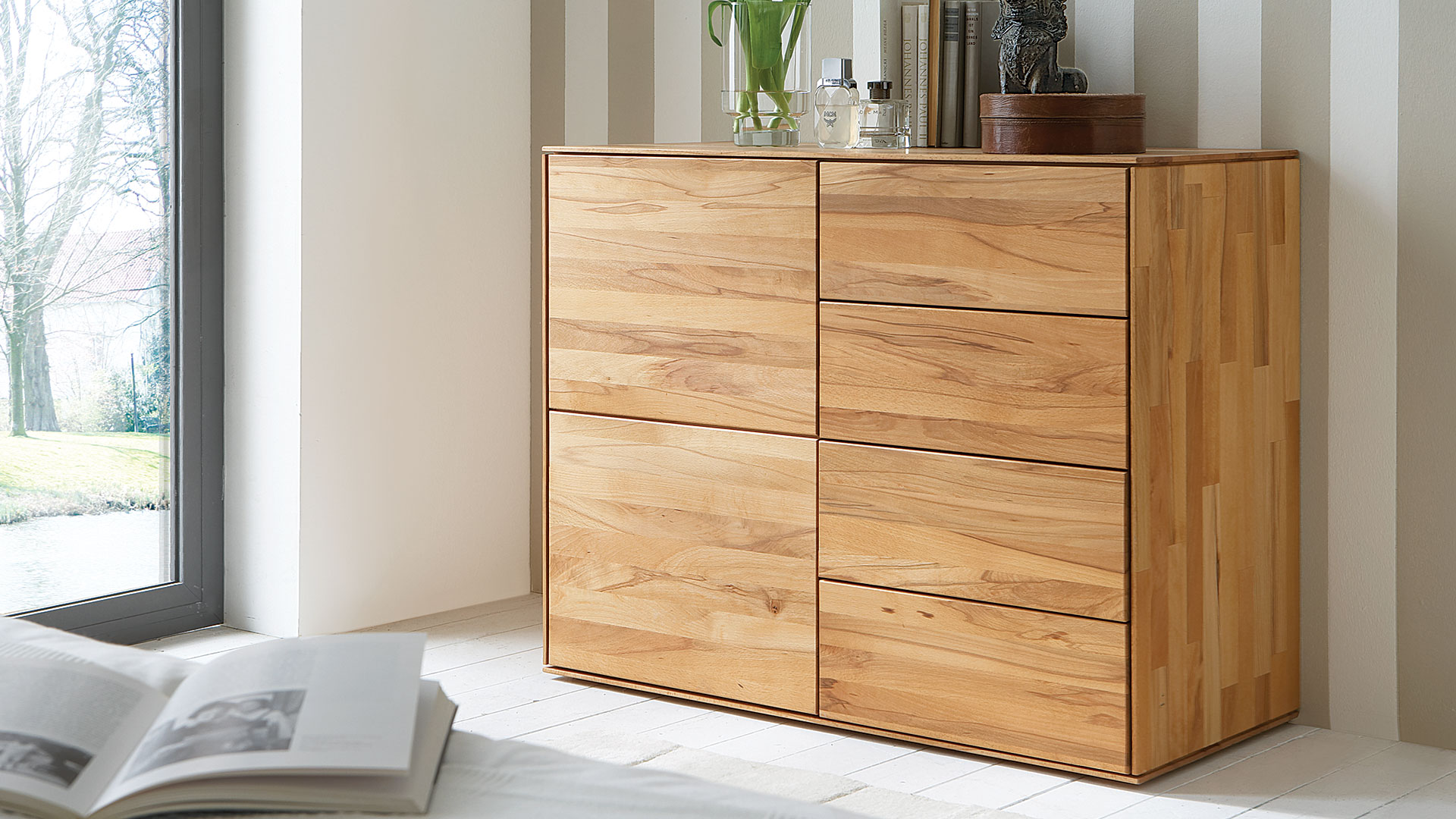 Kommode Bellavista Aus Massivem Holz